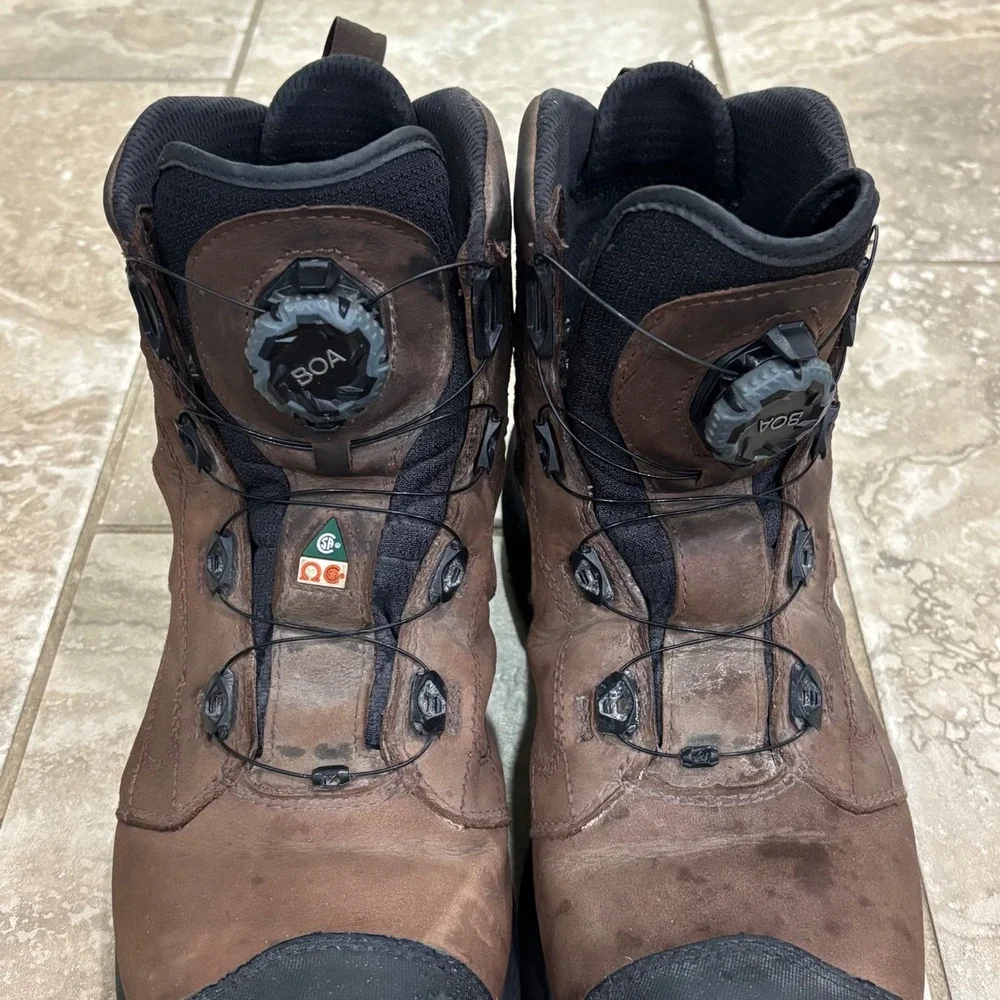 Red Wing 2452 X-Treme Lite BOA Safety Toe Work Boots Brown Mens 12 E2 Wide